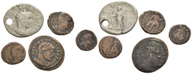 Monete antiche. Lotto di 5 monete da catalogare. AE-Ag. MB-BB Monete di lecita provenienza da asta internazionale - nr.reg.552/23. Spedizione solo in ...
