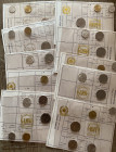 Repubblica Italiana. Lotto di 10 serie private annata 1972 con monete FDC. Curiosità del lotto, le monete da 100 lire hanno tutte lo stesso segnetto o...