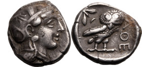 Ancient Greece: Attica, Athens Eastern Imitation circa 400-300 BC Silver Tetradrachm Very Fine