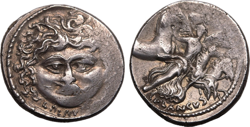 ROMAN REPUBLIC & IMPERATORIAL. L. Plautius Plancus. 
Silver denarius, 47 BC. Ro...