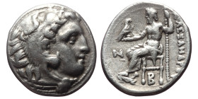 Kings of Macedon, Antigonos I Monophthalmos, AR Drachm (Silver, 4.19 g 16mm), As Strategos of Asia, 320-306/5 BC, or king, 306/5-301 BC. In the name a...