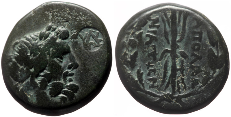 Pisidia, Apollonia Mordiaion AE (Bronze, 6.70g, 19mm) 2nd-1st centuries BC
Obv: ...