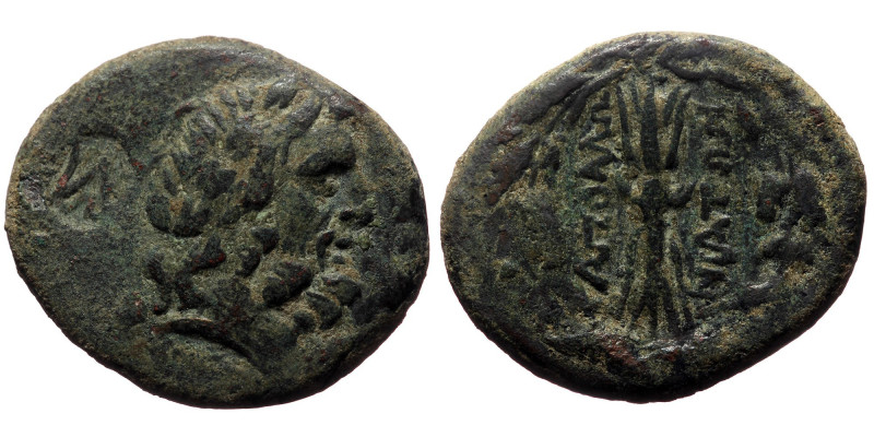 Pisidia, Apollonia Mordiaion (2nd-1st centuries BC) AE (Bronze, 4.94g, 22mm)
Obv...