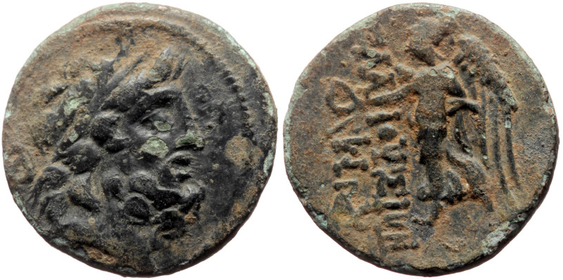 Cilicia, Elaiousa-Sebaste AE (Bronze, 5.98g, 21mm) ca 100-0 BC. 
Obv: Diademed h...