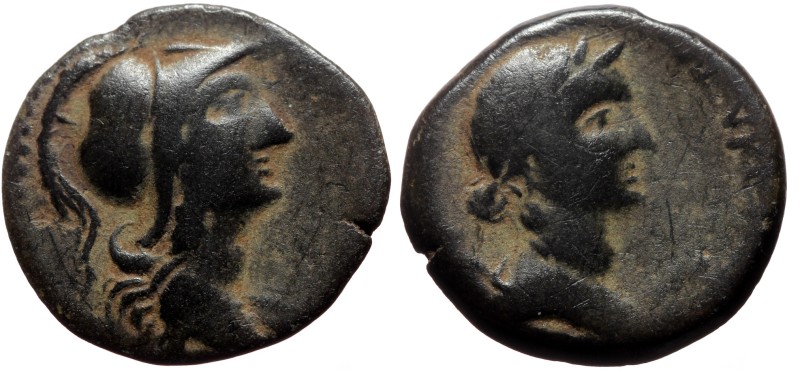 *Scarce*
Cilicia, Seleukeia ad Kalykadnon, AE (Bronze, 4.48g, 19mm) Polemon, ma...