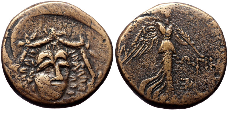 Paphlagonia, Sinope AE, (Bronze,7.41 g 21mm), Struck under Mithradates VI,ca 105...