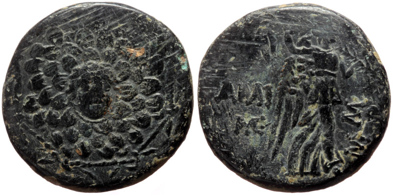 Pontos, Amisos (Under Mithradates VI Eupator ca. 85-65 BC) AE
(Bronze, 7.48g, 21...