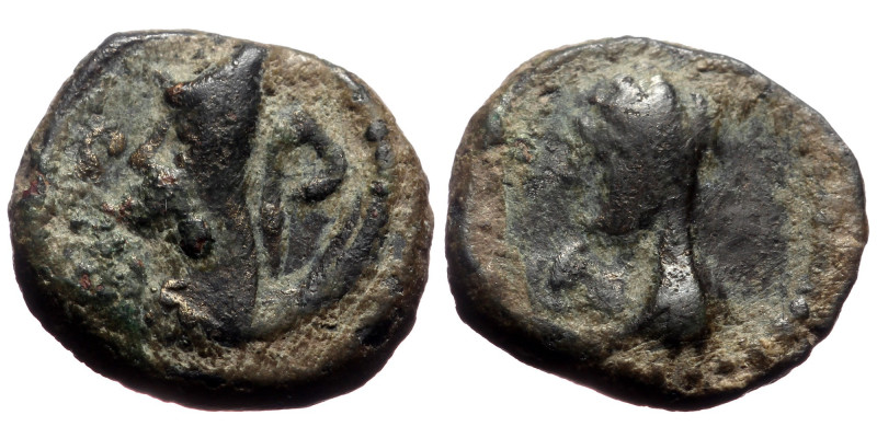 Kings of Sophene. Arkathiocerta (?). Mithradates I, AE Chalkous,(Bronze, 1.90 g ...