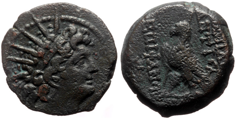 Seleukid Kings of Syria, Antiochos VIII Epiphanes (Grypos) (121/0-97/6 BC). AE (...