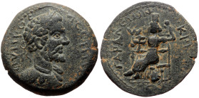 *Seems to be not recorded in major references"
Seleucis and Pieria, Gabala AE (Bronze, 12.13g, 27mm)
Obv: ...ΟΥΗΡΟΣ…, laureate draped cuirassed bust r...