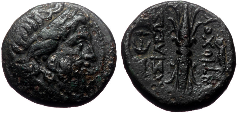 Seleukid King of Syria, Antiochos I Soter AE (Bronze, 6.41 g 18mm), 281-261 BC. ...