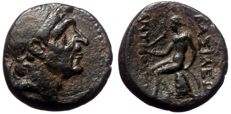 Seleukid King of Syria, Antiochos I Soter AE (Bronze,3.46 g 15mm), 281-261 BC. A...