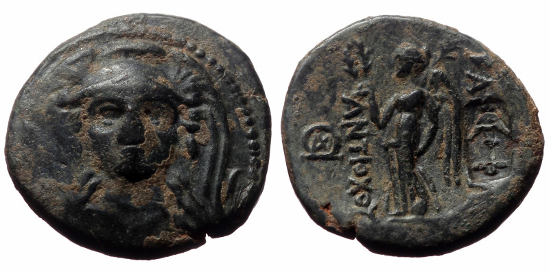 Seleukid King of Syria, Antiochos I Soter AE (Bronze, 2.58 g 15mm), 281-261 BC. ...