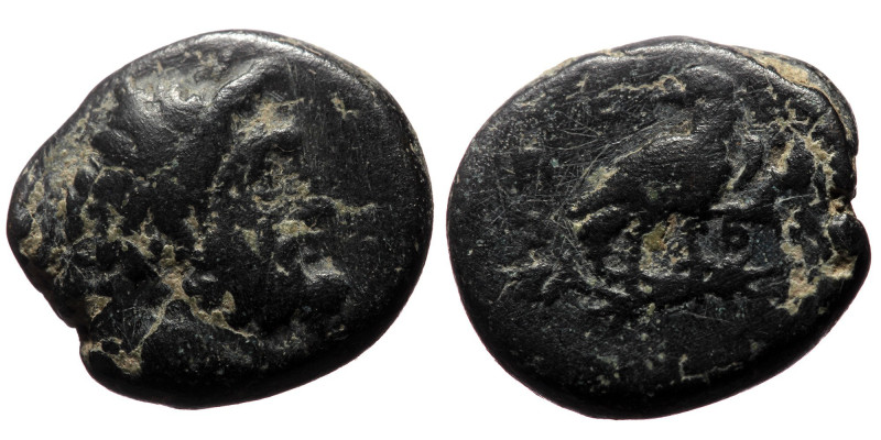 Unidentified Greek AE coin (Bronze, 3.86g, 15mm)