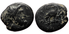 Unidentified Greek AE coin (Bronze, 3.86g, 15mm)