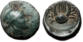 Unidentified Greek AE coin (Bronze, 0.81g, 10mm)