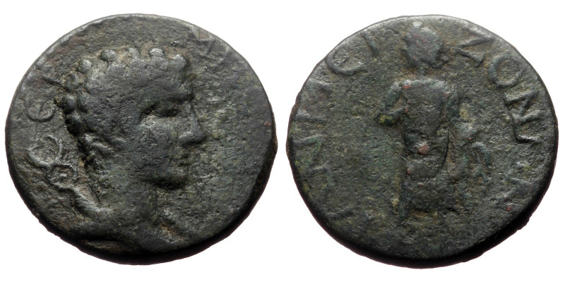 Pisidia, Termessus Major AE (Bronze, 10.25g, 24mm) Uncertain reign
Obv: ΤƐΡΜΗϹϹƐ...