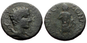 Pisidia, Termessus Major AE (Bronze, 10.25g, 24mm) Uncertain reign
Obv: ΤƐΡΜΗϹϹƐΩΝ; draped bust of Hermes, r., with caduceus on shoulder
Rev: ΤΩΝ ΜƐΙΖ...