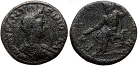 *Very rare, seems to be very rare as just one variant of the coin has been recorded by acsearch*
Pisidia, Baris AE (Bronze, 9.38g, 26mm) Caracalla (1...