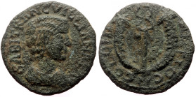 Pisidia, Antioch AE (Bronze, 3.63g, 20mm) Tranquillina (Augusta, 241-244)
Obv: SABI TRANCVLLIANAE AV, Draped bust right.
Rev: ANTIOCH COLONS / S - R, ...