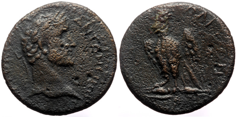 Cilicia, Olba AE (Bronze, 11.08g,26mm) Antoninus Pius (138-161)
Obv: ΑΥΤΟΚΡΑΤΩΡ ...