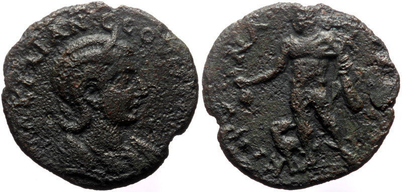 Cilicia, Corycus AE (Bronze, 8.62g, 25mm) Otacilia Severa (Augusta, 244-227) 
Ob...