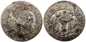 Poland, Sigismund III Vasa Grossus Danzig (Gdańsk) 1627
Obv: SIGIS III D G REX POL R PR
Rev: GROSSVS CIVI GEDANENSIS 1627
Reference: Kopicki 7477