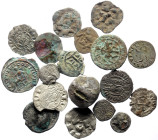 18 Ancient AE (bronze & silver, 24.53g)