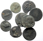 9 Ancient AE (Bronze, 103.35g)
