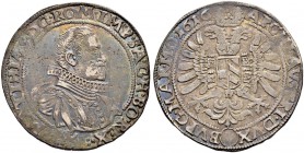 RDR / ÖSTERREICH 
 Matthias, 1612-1619 
 Taler 1616, Kuttenberg. 28.90 g. Dietiker 516. Dav. 3071. Kl. Schrötlingsfehler. Sehr schön.