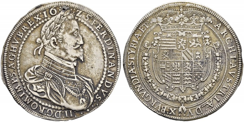 RDR / ÖSTERREICH 
 Ferdinand II. 1618-1637 
 Doppeltaler 1625, Graz. 58.13 g. ...