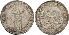 RDR / ÖSTERREICH 
 Ferdinand II. 1618-1637 
 Taler 1630, Kuttenberg. Münzmeister Matthias Hölzl. 28.86 g. Dietiker 720. Herinek 515. Dav. 3143. Rand...