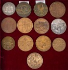 POLEN DANZIG
Stadt Lot Medaillen aus unedlen Metallen, die meisten mit Bezug zu Danzig, überwiegend aus den 1980er Jahren. 13 Stück vz