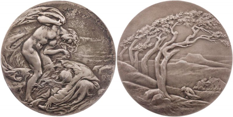 KUNSTMEDAILLEN 20. JAHRHUNDERT
Lefèvre, Camile Silbermedaille 1908 &quot;Le Ven...