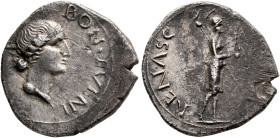 Civil Wars, 68-69. Forces of Galba in Spain. Anonymous, 3 April-2nd half of June 68. Denarius (Silver, 18 mm, 3.34 g, 5 h), uncertain mint in Spain. G...