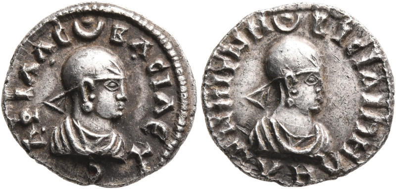 Aphilas, circa 310-325. Argyros (Silver, 17 mm, 2.44 g, 12 h). ΑΦΙΛΑC - ΒΑCΙΛЄΥ-...