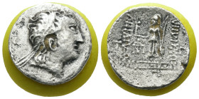 Kingdom of Cappadocia. Ariobarzanes I. Philoromaios. (95-63 BC). AG Drachm. Eusebeia.Weight 3.66 gr - Diameter 18 mm