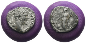 Septimius Severus. (196-197 AD) AR Denar. Rome. Obv: L SEPT SEV PERT AVG IMP VIII. laureate bust of Septimius Severus right. Rev: PROVIDENTIAE AVG. Pr...