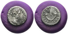Septimius Severus. (194-195 AD) AR Denar. Laodicea. Obv: L SEPT SEV PERT AVG IMP VIII. laureate bust of Septimius Severus right. Rev: FELICITAS TEMPOR...