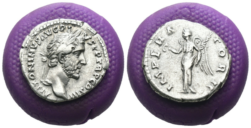 Antoninus Pius. (143-144 AD) AR Denar. Rome. Obv: ANTONINVS AVG PIVS P P TR P CO...