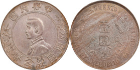 CHINA. Dollar, ND (1927). PCGS Genuine--Cleaned, Unc Details.
L&M-49; K-608; KM-Y-318A.1; WS-0160. High six-pointed stars variety.

Estimate: $100....
