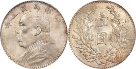 CHINA. Dollar, Year 3 (1914). PCGS MS-63.
L&M-63; K-646; KM-Y-329; WS-0174-1.

Estimate: $1250