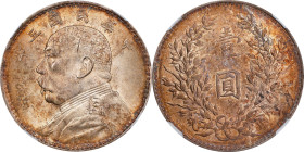 CHINA. Dollar, Year 3 (1914). NGC MS-62.
L&M-63; K-646; KM-Y-329; WS-0174-1. 

Estimate: $600.00- $900.00
