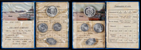CHINA. Mint Set (4 Pieces), 1979. Shanghai Mint. CHOICE UNCIRCULATED.
KM-MS1. A pleasing Mint Set offered in the original package, this wonderful set...