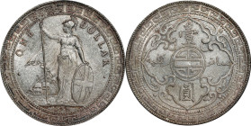 GREAT BRITAIN. Trade Dollar, 1929-B. Bombay Mint. George V. PCGS MS-65.
KM-T5; Mars-BTD1; Prid-26. A beautiful Mint State example, this charming spec...
