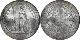 GREAT BRITAIN. Trade Dollar, 1930-B. Bombay Mint. George V. PCGS MS-64+.
KM-T5; Mars-BTD1; Prid-27. A visually stark and glamourous example, this Dol...