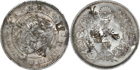 JAPAN. Trade Dollar, Year 9 (1876). Osaka Mint. Mutsuhito (Meiji). NGC VF Details--Chopmarked.
KM-Y-14; JNDA-01-12; JC-09-12-1.

Estimate: $200.00-...