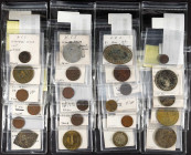 MIXED LOTS. Mixed Tokens and Coins (23 Pieces), ND (ca. 19th to 20th Century). Grade Range: VERY FINE to UNCIRCULATED Details.
An interesting gatheri...