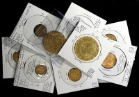 MIXED LOTS. Group of Mixed Gold Issues (13 Pieces), 1759-1973. Average Grade: EXTREMELY FINE.
Total Weight: 92.3 gm (mixed fineness). A wide-ranging ...