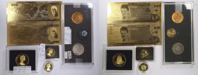 MIXED LOTS. Octet of Mixed Denominations (8 Pieces), 1970-98. PROOF.
1) JAPAN. Japan World Exposition Commemorative Medal (3 Pieces), 1970. 2-3) PHIL...